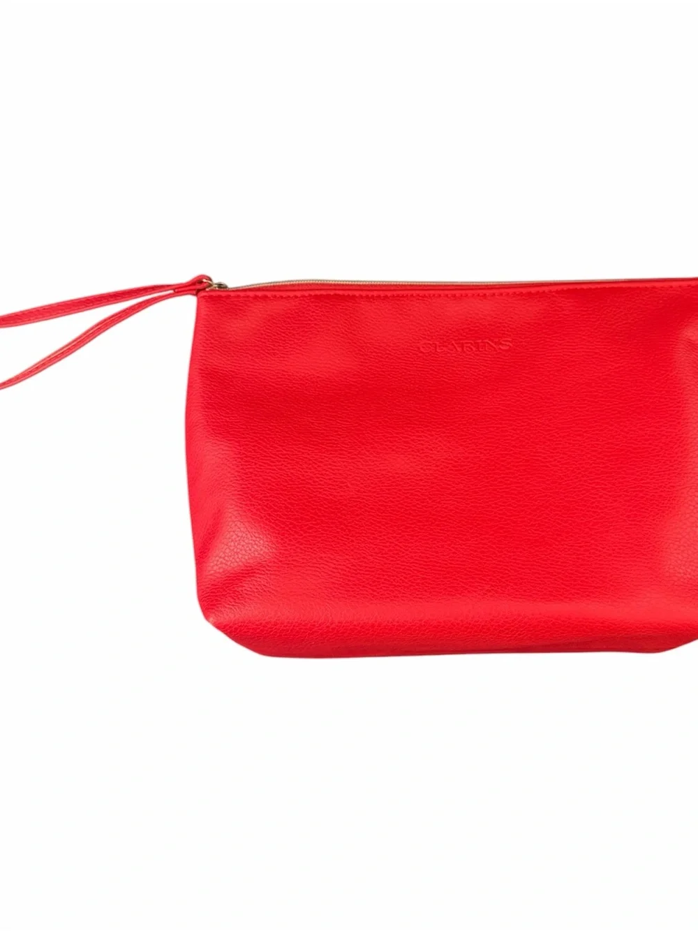 Clarins Gift Set w Red Clarins Bag W Eau Extraordinaire, SPF Cushion, Lotion +